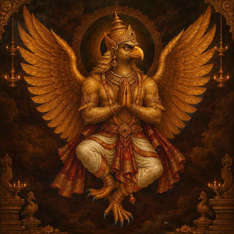 Vishnu — Garuda
